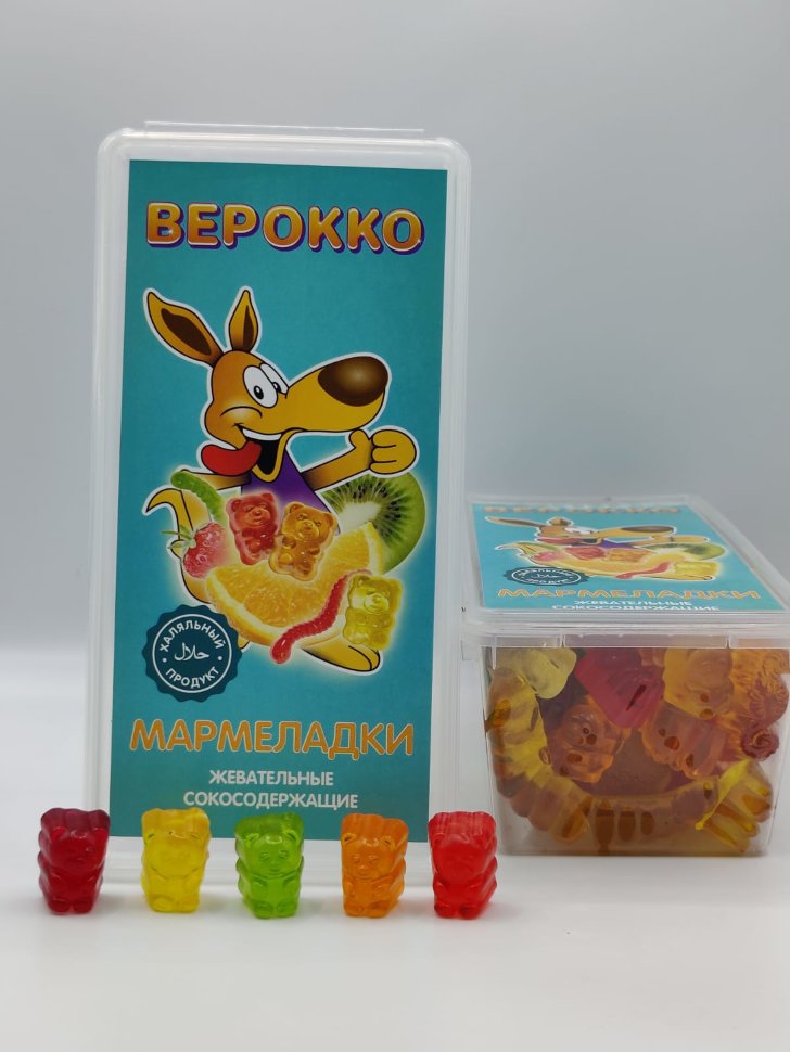  Жевательный мармелад Мишки фруктовые, 250г   в Нижневартовске