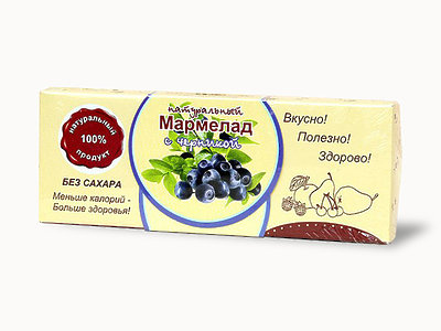  Мармелад натуральный "Черника" 140г в Нижневартовске