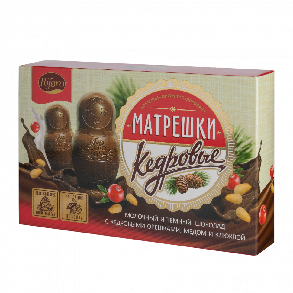  Риф и ко Конфеты "Матрёшки кедровые" 100г           в Нижневартовске